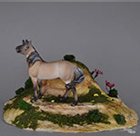 Breyer Stablemate standing stock horse Custom - by DeeAnn Kjelshus