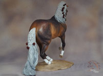 Custom Baroque Stallion by DeeAnn Kjelshus