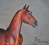 A Customized Stone Arab horse by DeeAnn Kjelshus