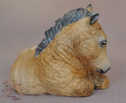 Squeak Pony foal Artist Choice #8 painted and sculpted by DeeAnn Kjelshus