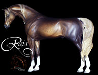 Raja resin sculpted and painted by DeeAnn Kjelshus 2003