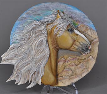 Dakotah #8 sculpted and painted by DeeAnn Kjelshus