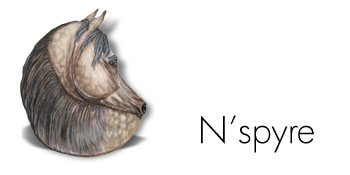 N'spyre - a limited edition resin horse by DeeAnn Kjelshus Raja - a limited edition resin horse by DeeAnn Kjelshus