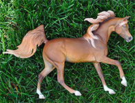 Breyer Malik painted by DeeAnn Kjelshus 2019