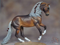 Custom Baroque Stallion by DeeAnn Kjelshus