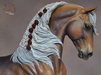 Custom Baroque Stallion by DeeAnn Kjelshus