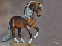 Custom Baroque Stallion by DeeAnn Kjelshus