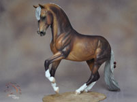 Custom Baroque Stallion by DeeAnn Kjelshus