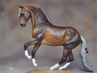 Custom Baroque Stallion by DeeAnn Kjelshus