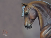 Custom Baroque Stallion by DeeAnn Kjelshus
