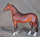 A Customized Stone Arab horse by DeeAnn Kjelshus