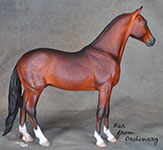 A Customized Stone Arab horse by DeeAnn Kjelshus