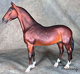 A Customized Stone Arab horse by DeeAnn Kjelshus