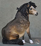 Wee-Z Perfect Pony  painted by DeeAnn Kjelshus 2023