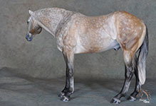 Levi Denim resin by DeeAnn Kjelshus
