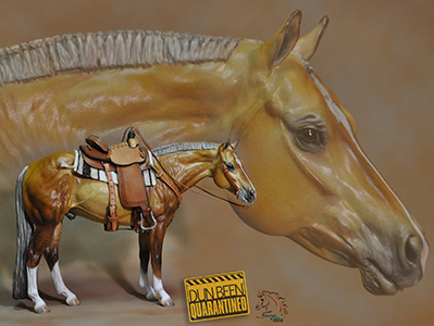 Levi Resin resin painted by DeeAnn Kjelshus