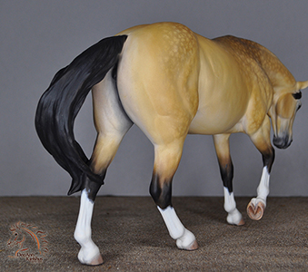 Miss Lizzy resin painted by DeeAnn Kjelshus