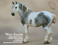 Mini Scarlett resin by DeeAnn Kjelshus 2005