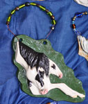 Horse Christmas Ornaments by DeeAnn Kjelshus